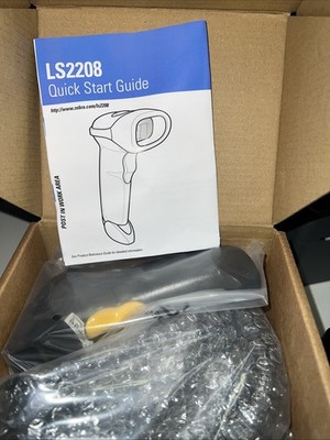 Motorola Zebra Symbol Ls2208 USB Barcode Scanner Kit (ls2208-sr20007r-na)
