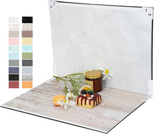 Photo Backdrop Board Product Photography: 10Pcs 20Patterns Table Top Food Backgr