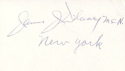 JAMES J. DELANEY - SIGNATURE(S)