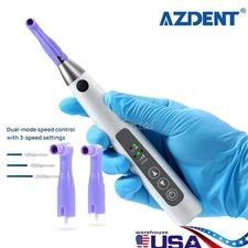 AZDENT Dental Cordless Hygiene Prophy Handpiece 360° Swivel+2pcs Prophy Cups