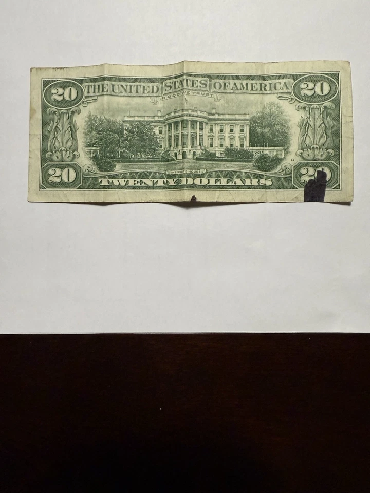 1963 A SERIES TWENTY DOLLAR FEDERAL RESERVE STAR NOTE  Cleveland - Image 4 of 4