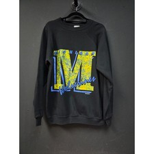 Vintage 1990s Michigan Wolverines Crewneck Size Large