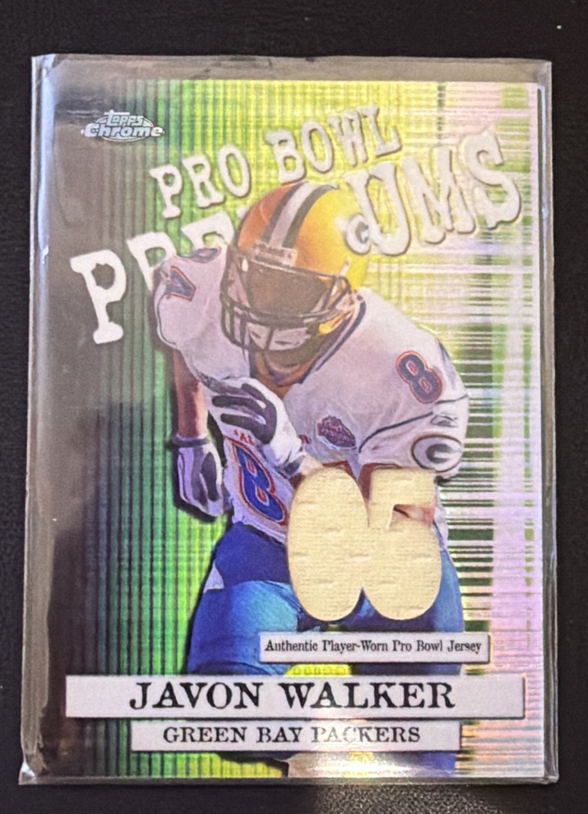 2005 Topps Chrome - Pro Bowl Premium Relics Javon Walker #PBP-JWA (MEM)