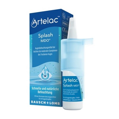 Artelac Splash Augentropfen MDO, 10 ml Lösung 7707027