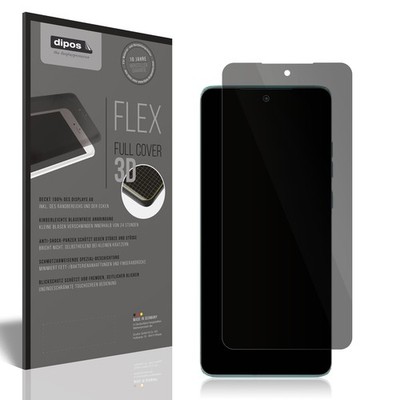 Full Cover Privacy Blickschutzfolie für Motorola Edge 60 Fusion Folie Anti-Shock