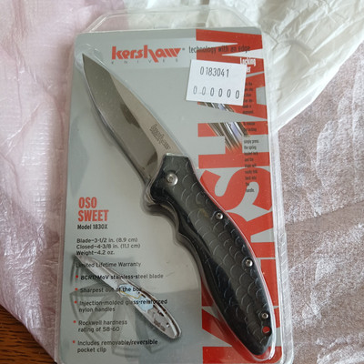 Kershaw Oso Sweet Folding Pocketknife - Black (1830)