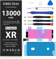 13000mAh Battery for iPhone XR Upgraded Li Polymer Replacement Battery for