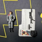 Vintage GI Joe LOW-LIGHT 1986 Near Complete With Command File