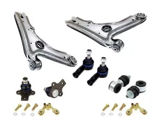 Control Arms Arm Ball Joints Sway Links Tie Rod 93-98 Jetta 1.8 2.0 8Pc Kit MAC