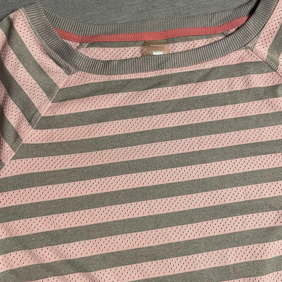 Top mujer xersion rosa y gris talla grande Foto 4 de 4