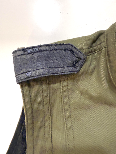 Princess Vera Wang Vest Womens Medium Utility Military Zip Pockets Jacket Army - Picture 8 of 9
