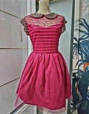 Asos Embellished Christmas Party Dress Size 10