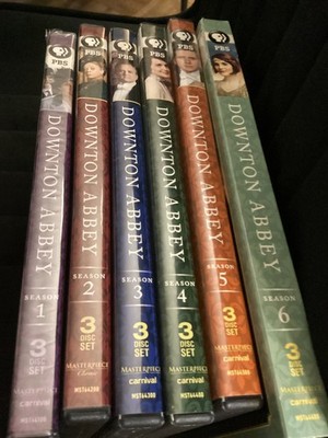 DOWNTON ABBEY FULL SET Seasons 1-6 DVD TV Show PBS Entertainment