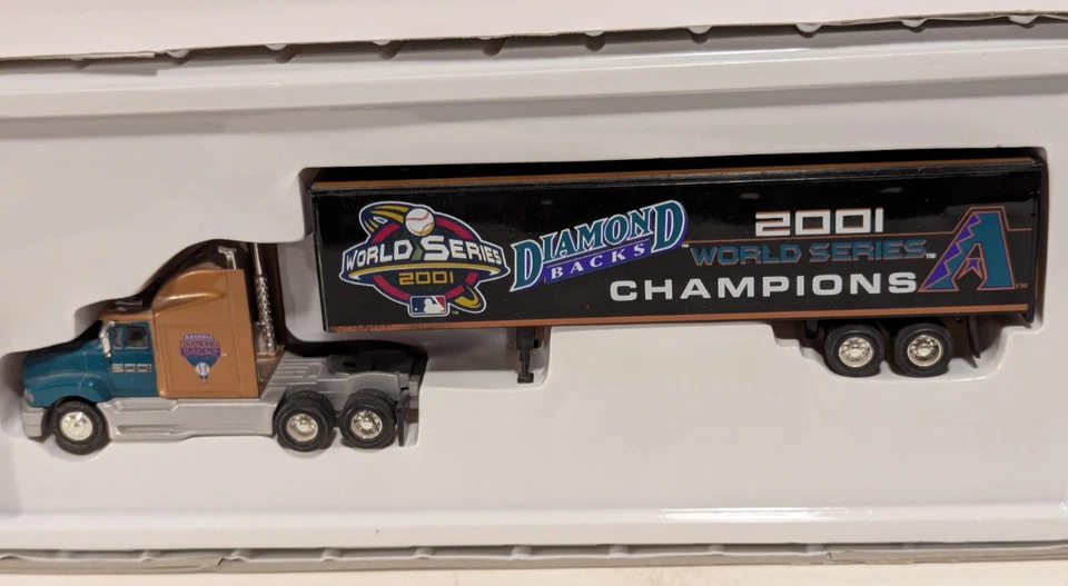 Arizona DiamondBacks 1:64 Die-cast Tractor Trailer World Series - Image 2 of 4