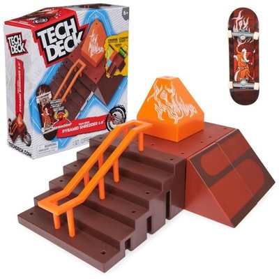 New Tech Deck Pyramid Shredder 2.0 X Connect Exclusive Toy Machine Fingerboard