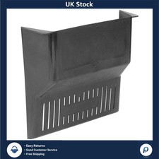 Raised Back Black Plastic Drain Cover 30 x 30 cm – Easy Installation