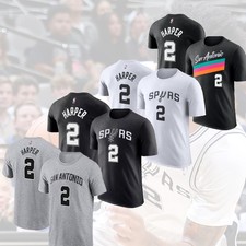 FASTSHIP  Dylan Harper 2 San Antonio Player Name  Number Gift For Fans