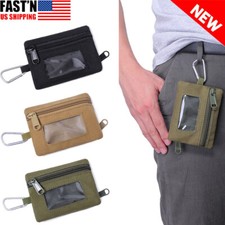 Tactical Military Wallet Pouch EDC Gear Coin Purse Key Card Holder Pocket Bags