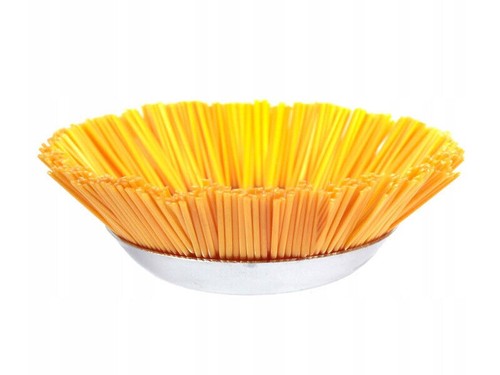 200 mm Unkrautbürste Nylonbürste für Fuxtec Rotfuchs Brast Timbertech Motorsense - Bild 3 von 5