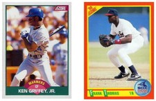 1989 & 1990 Score Traded Baseball Cards #1-110 You Pick!