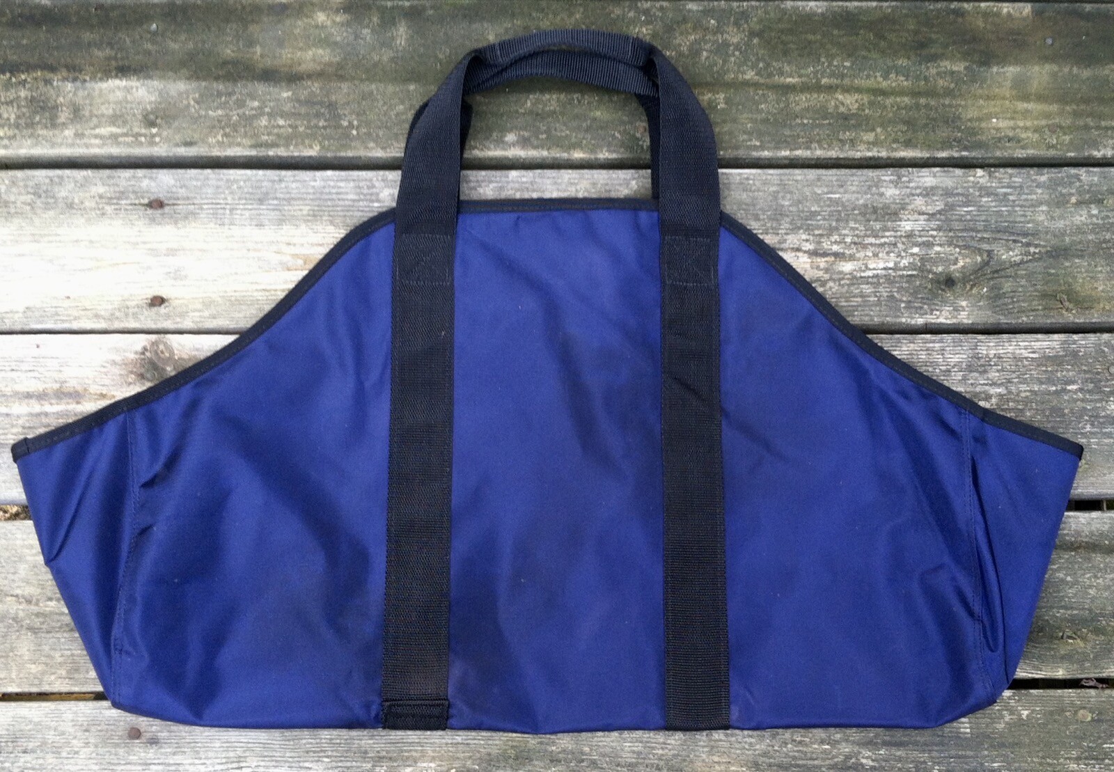 New LL Bean Firewood Carrier Log Holder Wood Tote Made in USA eBay