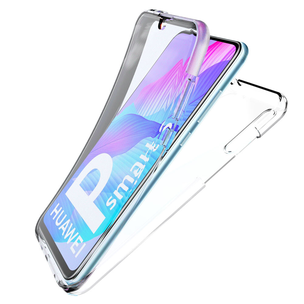 CUSTODIA FRONTE E RETRO FULL BODY TOUCH 360° per HUAWEI P SMART S