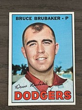 1967 Topps Bruce Brubaker #276 Los Angeles Dodgers (A)