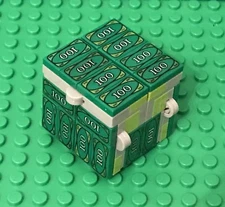 Lego Prebuilt Fidget Cube Infinity Magic Folding Toy With Money Decorated Tile