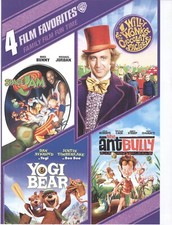 No Disc ORIGINAL COVER ART 4 Film Favorites 2013 DVD Cover Space Jam Yogi