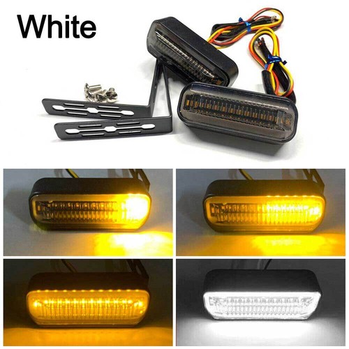 2PCS Motorcycle Squential Indicator DRL LED Turn Signal Light Brake Stop Lamp - Picture 18 of 18