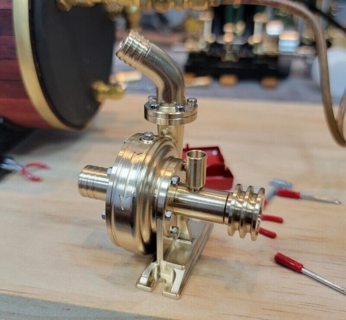 KACIO B30-1 Mini pompe à eau centrifuge modèle pour moteur à vapeur Whippet Interal C - Photo 8 sur 10