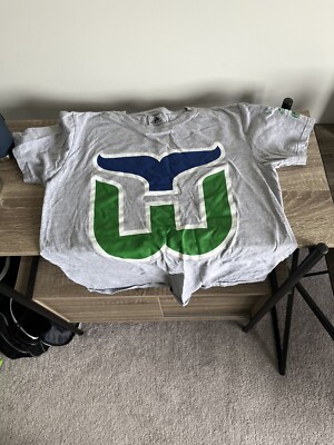 Carolina Hurricanes/Hartford Whalers Reverse Retro Shirt - Main Image