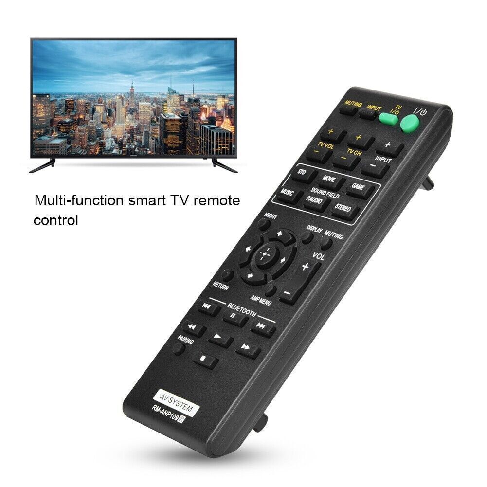 Sony RM-ANP109 Smart TV AV Remote for HT-CT260 Sound System-image