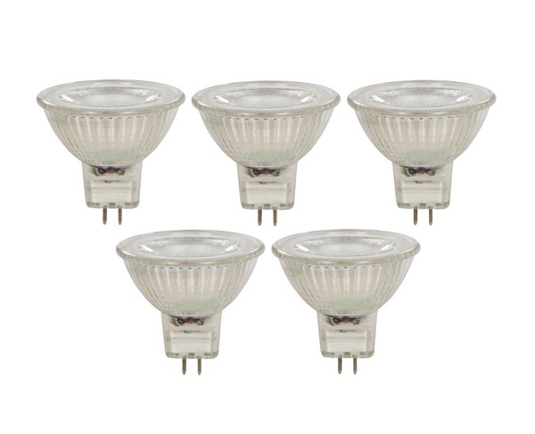 5Er Set Led-Strahler Mcshine Mcob MR16, 3W, 250 Lm, Warmweiß-image