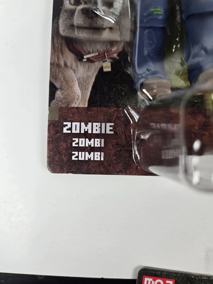 Una película de Minecraft Zombie adoquines y bloques de madera de roble figura de 4" Mattel 2025 nueva Foto 2 de 4