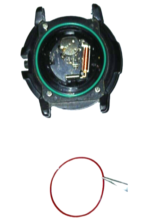 LUMINOX CASE BACK O-RINGS (x2) NAVY SEAL 43MM SERIES 3000 for