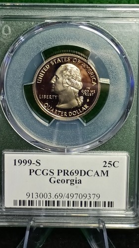 1999 S Clad State Quarter Set PCGS PR69DCAM - Picture 5 of 13