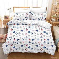 3D Fish Swim Ring Star Arrow Quilt Cover Set Duvet Cover Bedding Pillowcases 766