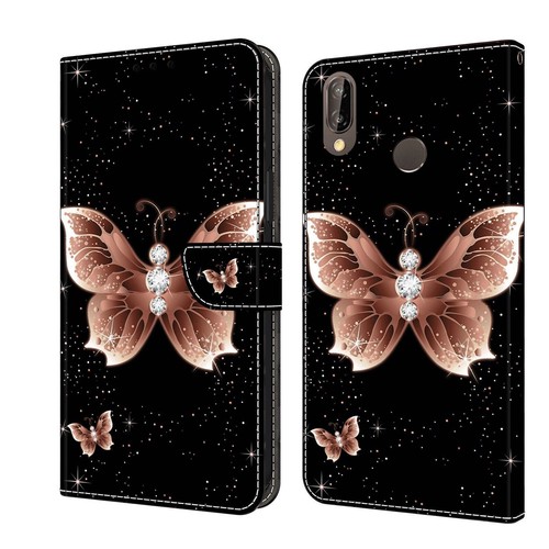 Painted Flip Card Wallet Stand Phone Case For Huawei Y5 Y6 Y7 2018 Honor 7A 8A - Picture 17 of 32