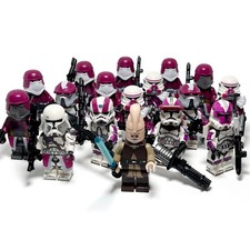 21st Nova Corps Custom Minifigures Star Wars Army Pack Purple Clone Troopers