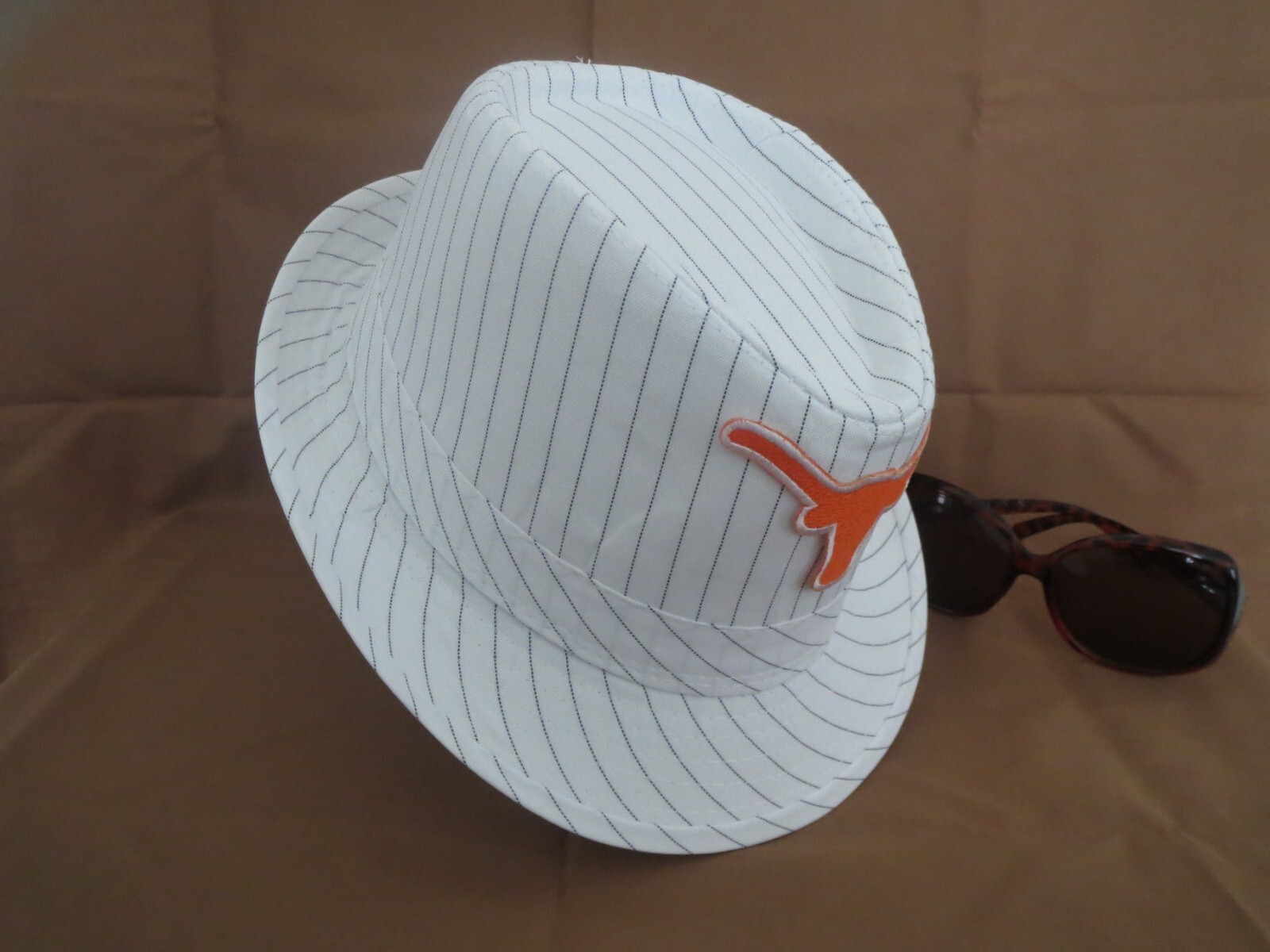 Texas Longhorns Embroidered Fedora Hat-image