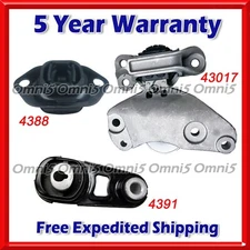 O141 Fits 2020-2023 Nissan Sentra 2.0L AUTO CVT Motor & Transmission Mount 3pc