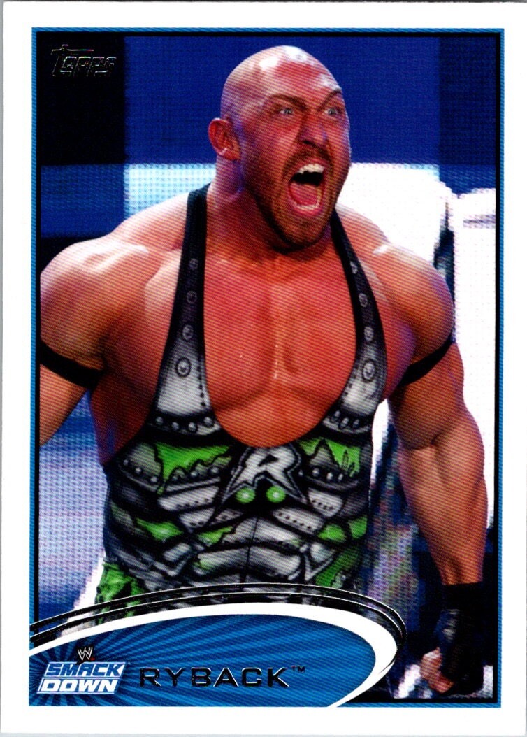 WWE Smackdown Topps 2012 Wrestling Card #38 Ryback 1D63