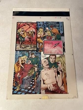 BUCK ROGERS heavy metal mag ART 4 color acetate 1979 GRAY MORROW WILMA DR HUER