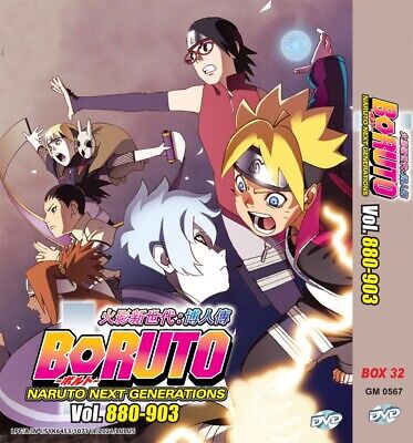 DVD ANIME BORUTO: NARUTO NEXT GENERATIONS Vol.280-293 ENGLISH