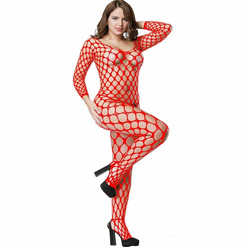 Floral Bodystocking Stockings Bodysuit Babydoll Fishnet Sleepwear Lingerie Dress - Picture 235 of 402