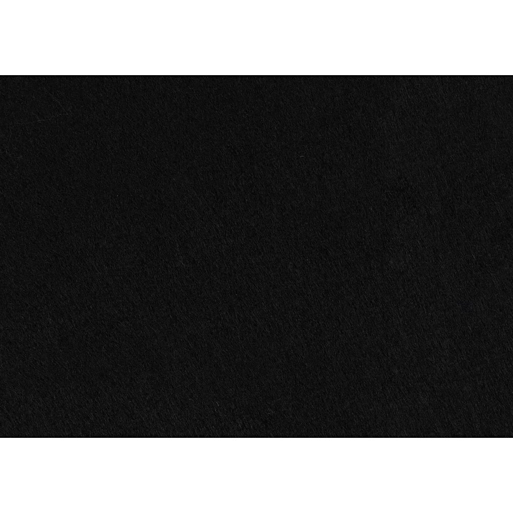 Craft Felt, A4 21x30 cm, black, 10sheets