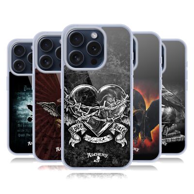 ALCHEMY GOTHIC FLUEGEL GELHÜLLE KOMPATIBEL MIT APPLE iPHONE HANDYS & MAGSAFE