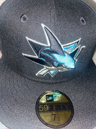 7 1/2 San Jose Sharks Gold Grill Black 25th Anniv. Pink Undervisor Bottom - Picture 2 of 6