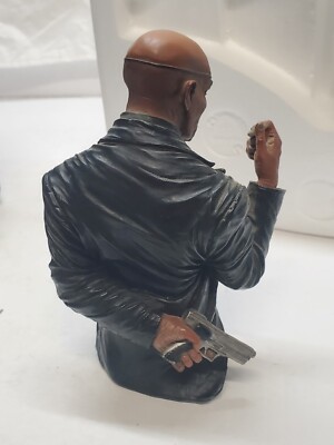 ✷ NICK FURY AGENT OF SHIELD MINI-BUST Bowen Designs Nick Fury Mini Bust Artist Proof AP Shield